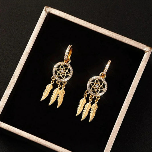 Tassel Earrings With Diamond Super Unique Design Earrings