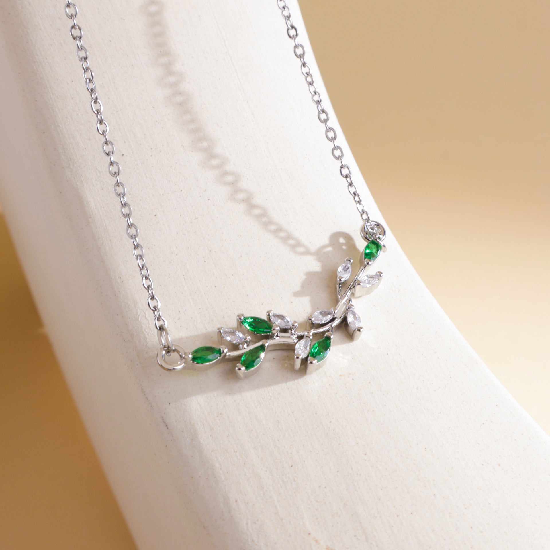 Antlers Titanium Steel Necklace Fashion Simple Necklace