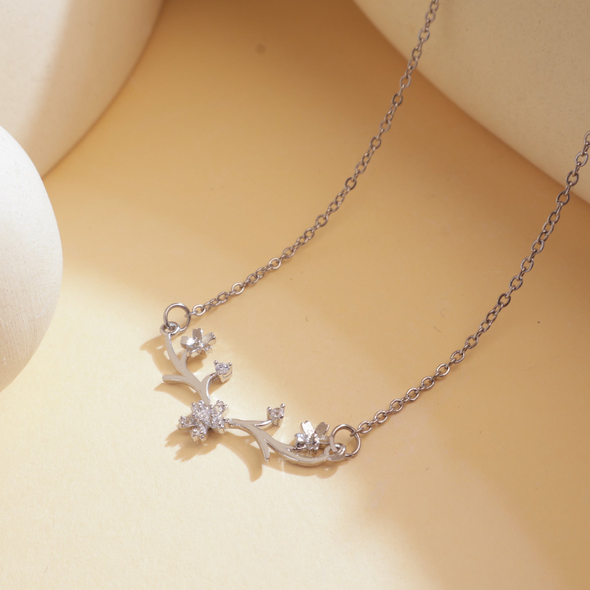 Antlers Titanium Steel Necklace Fashion Simple Necklace