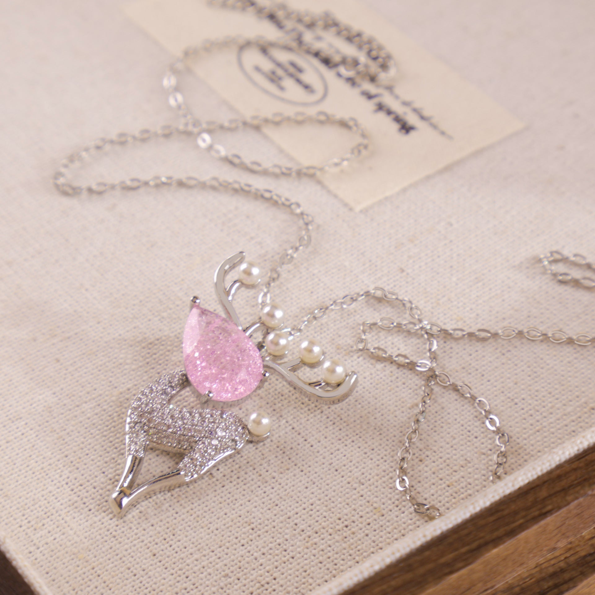 Antlers Titanium Steel Necklace Fashion Simple Necklace