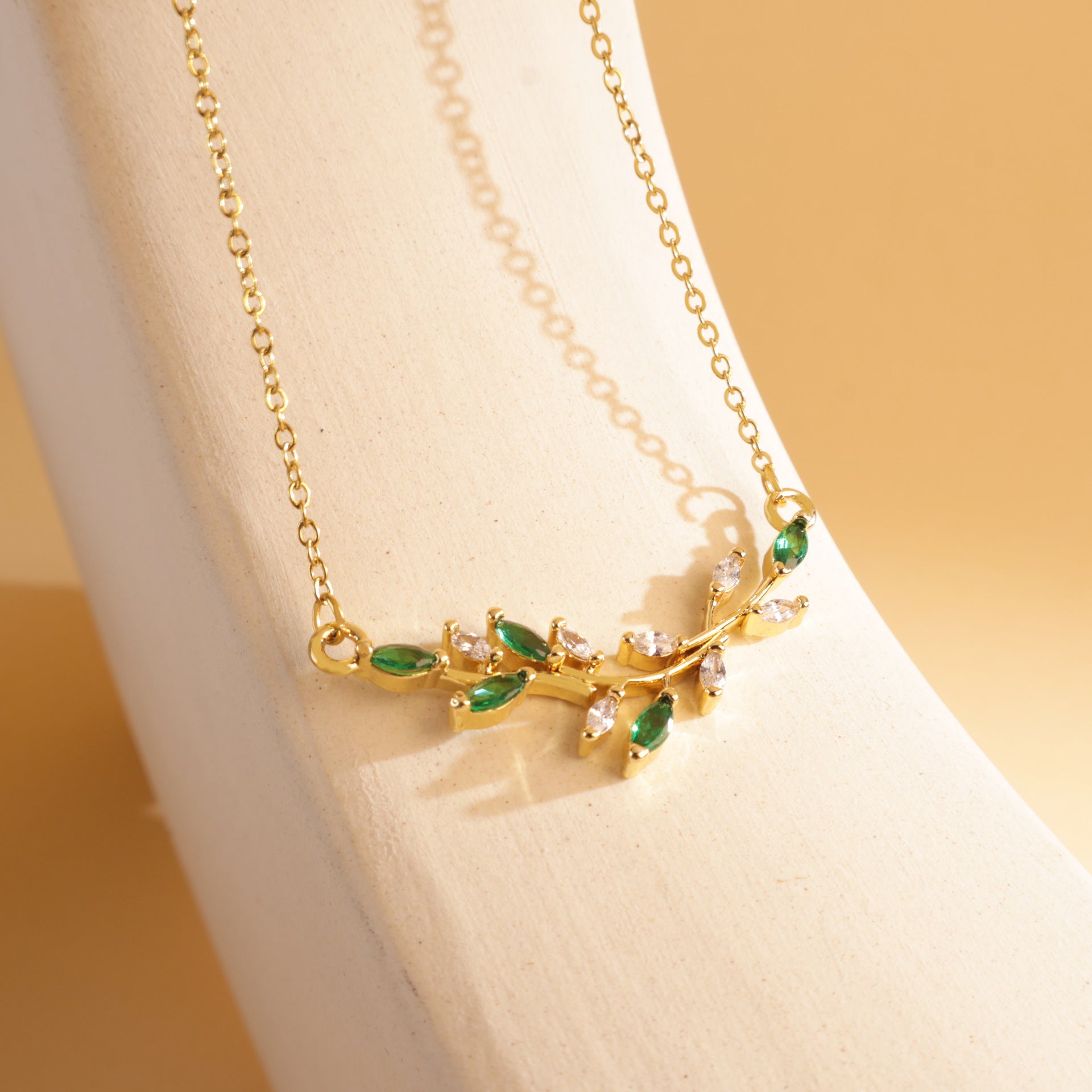 Antlers Titanium Steel Necklace Fashion Simple Necklace