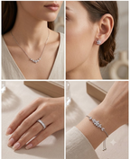 The Blossom Zircon Jewelry Set